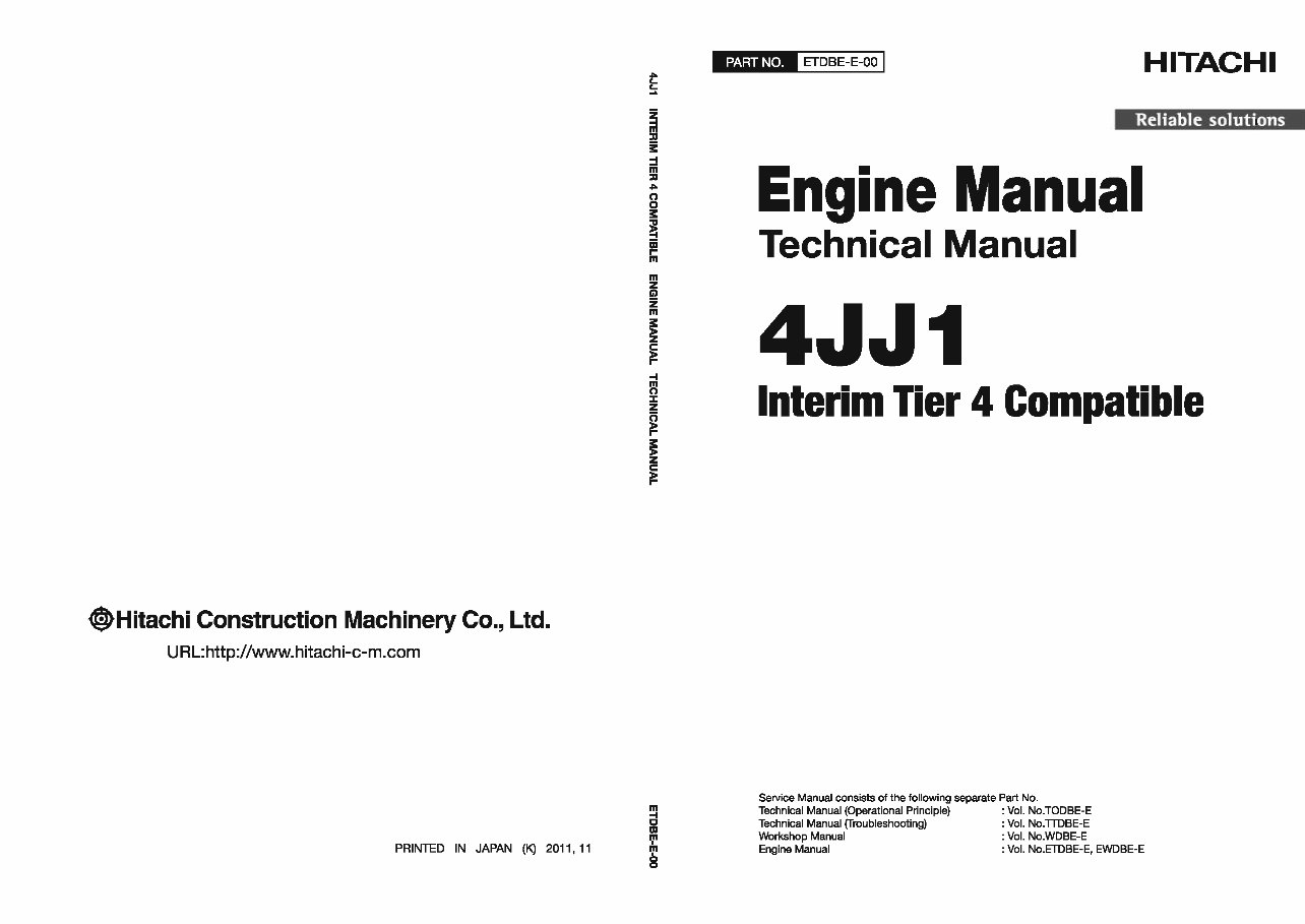 Isuzu 4JJ1 Engine Service & Repair Manual preview img 1