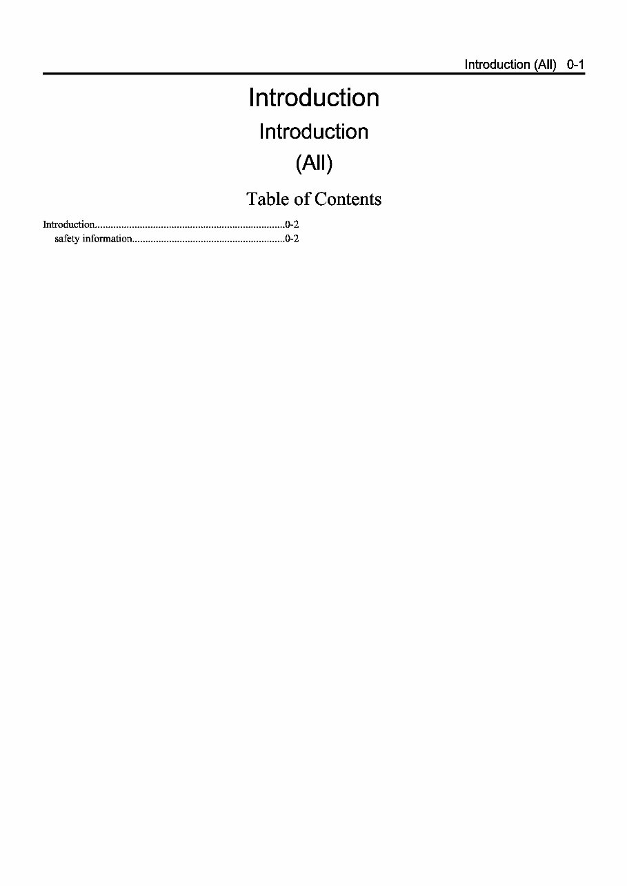 Isuzu 4JJ1 Engine Service & Repair Manual preview img 5