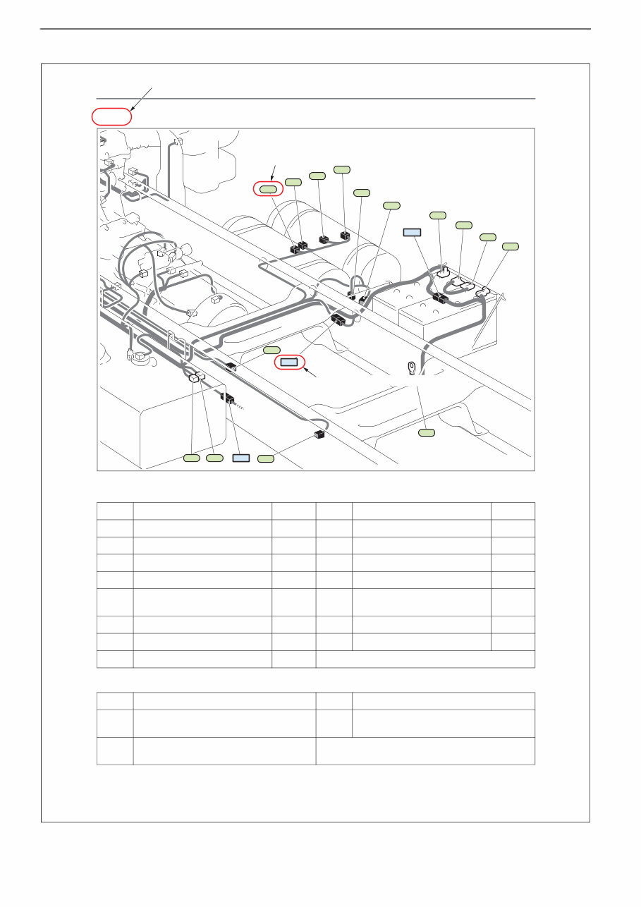 HINO Truck 500 Series OEM Wiring Electrical Diagram Manual preview img 6