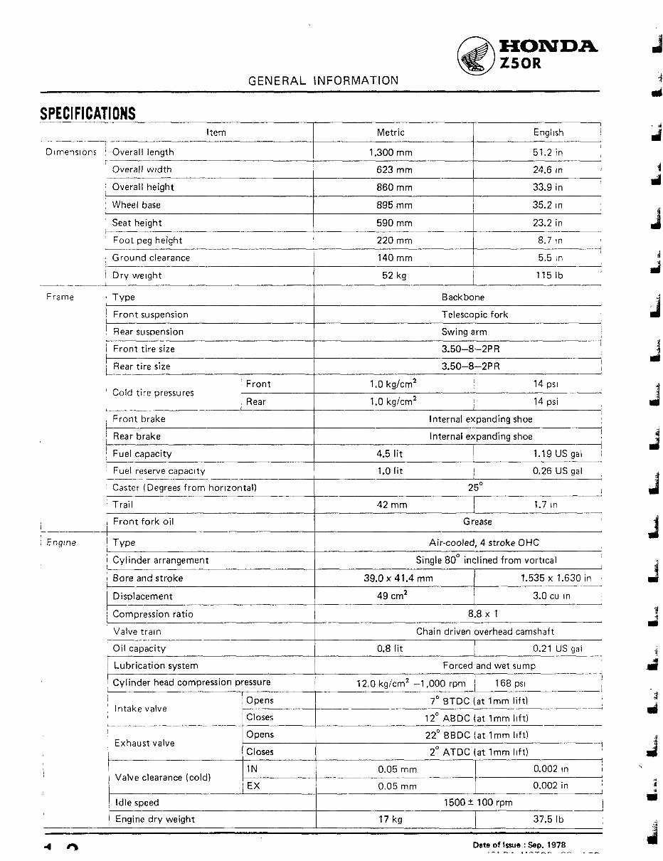 1979-1982 Z50R Service & Repair Manual preview img 4
