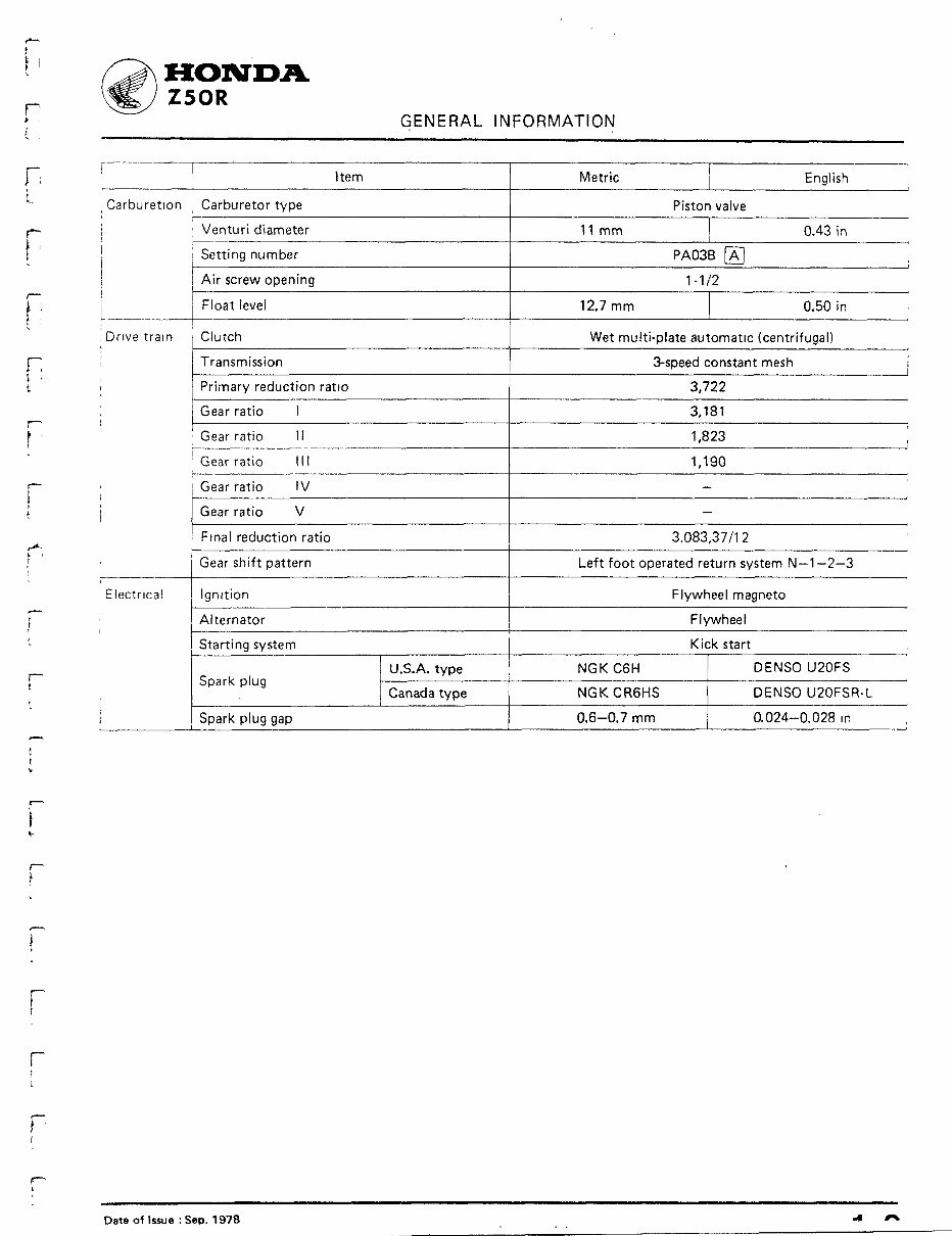 1979-1982 Z50R Service & Repair Manual preview img 5