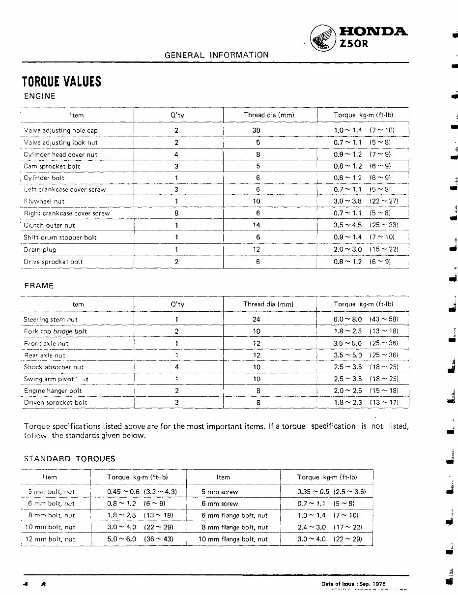 1979-1982 Z50R Service & Repair Manual preview img 6