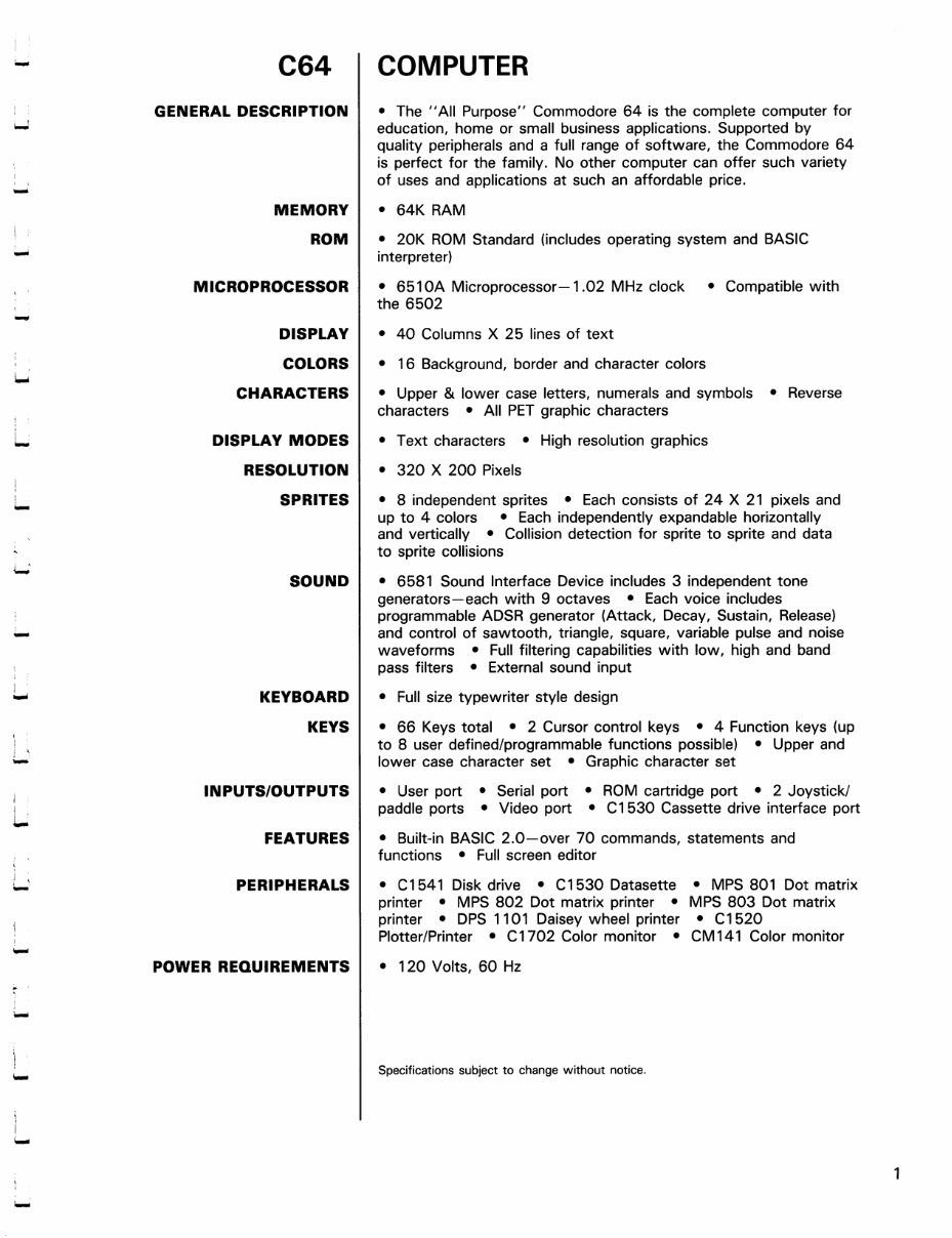 COMMODORE C64 C64C Service Repair Fix Manual preview img 5