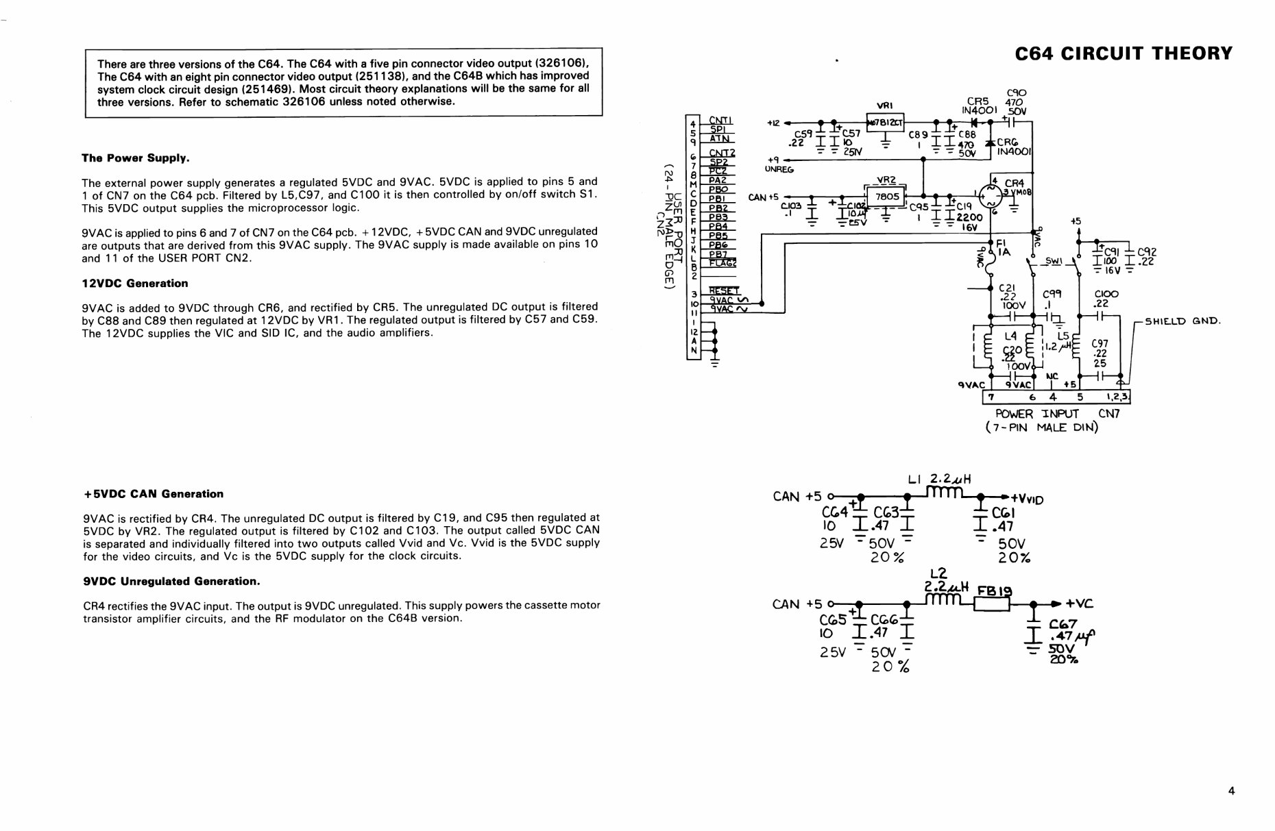 COMMODORE C64 C64C Service Repair Fix Manual preview img 8