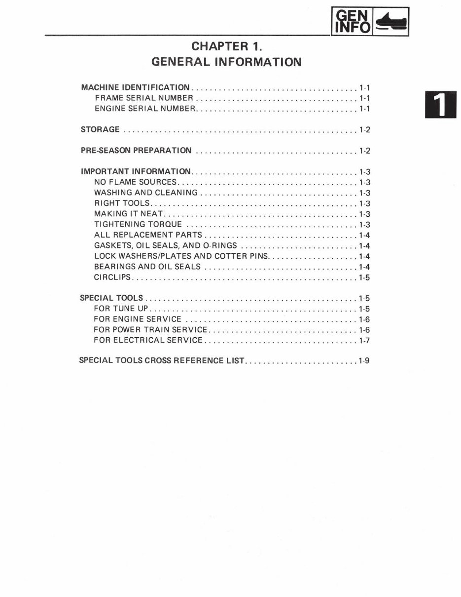 1988-2005 Yamaha Viking VK 540 Series Snowmobile Service Repair Factory Manual INSTANT preview img 3