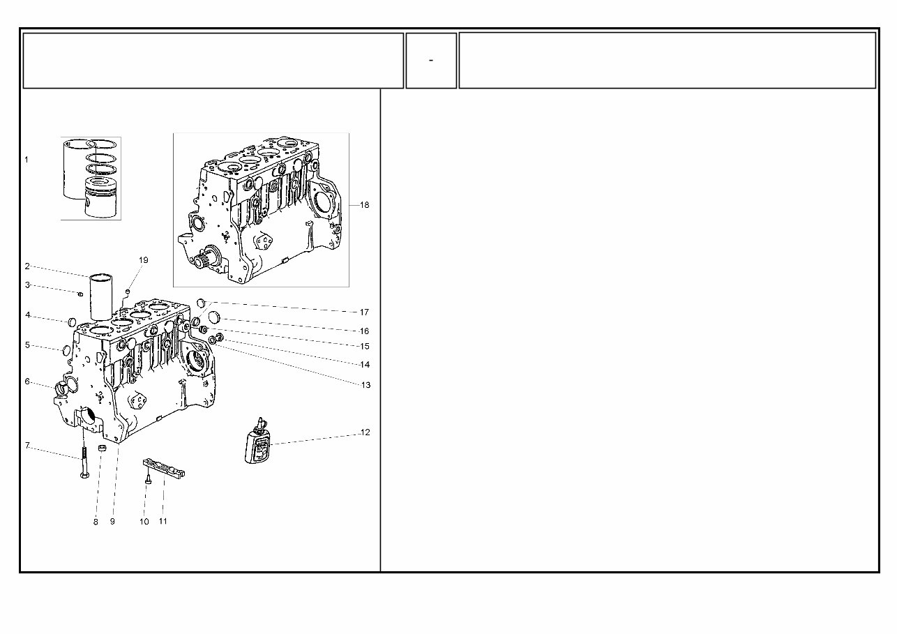 MASSEY FERGUSON Tractor mf86 backhoe master parts manual preview img 3
