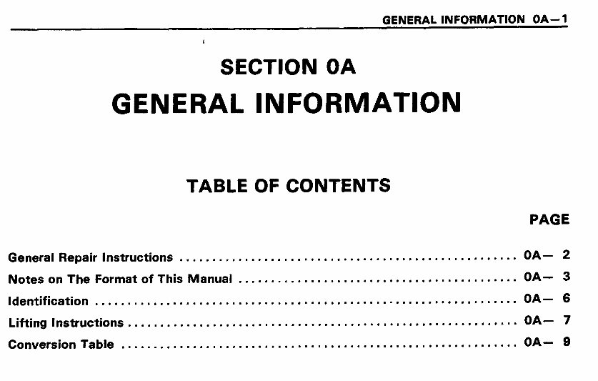 1993-1996 Isuzu KB Series Service & Repair Manual preview img 4