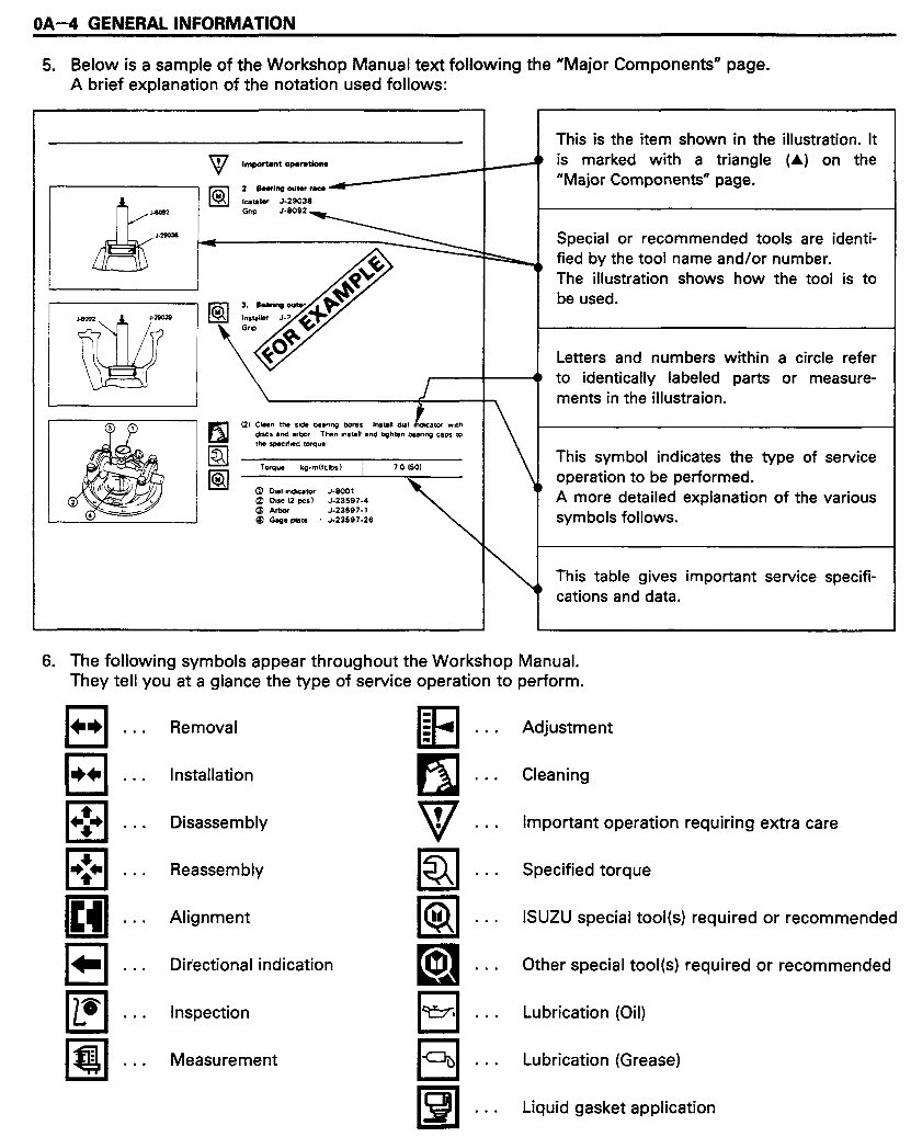 1993-1996 Isuzu KB Series Service & Repair Manual preview img 7
