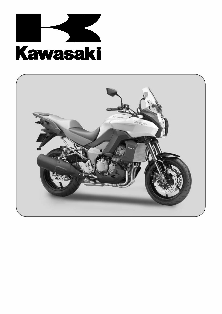2012 Kawasaki Versys 1000 Service Repair Manual INSTANT Download