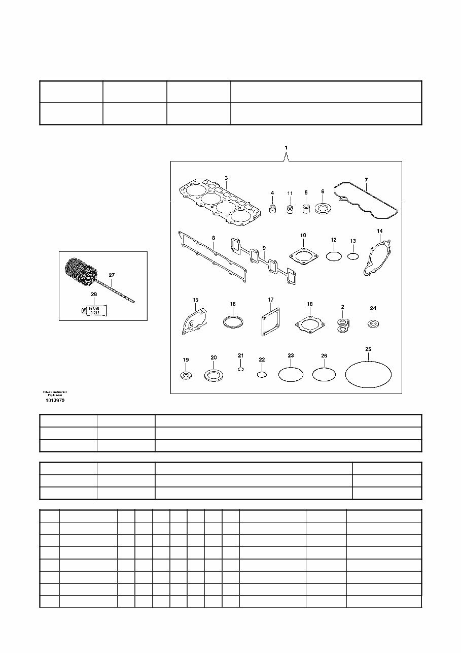 VOLVO ECR88 MINI DIGGER Excavator Parts Catalog IPL Manual preview img 3