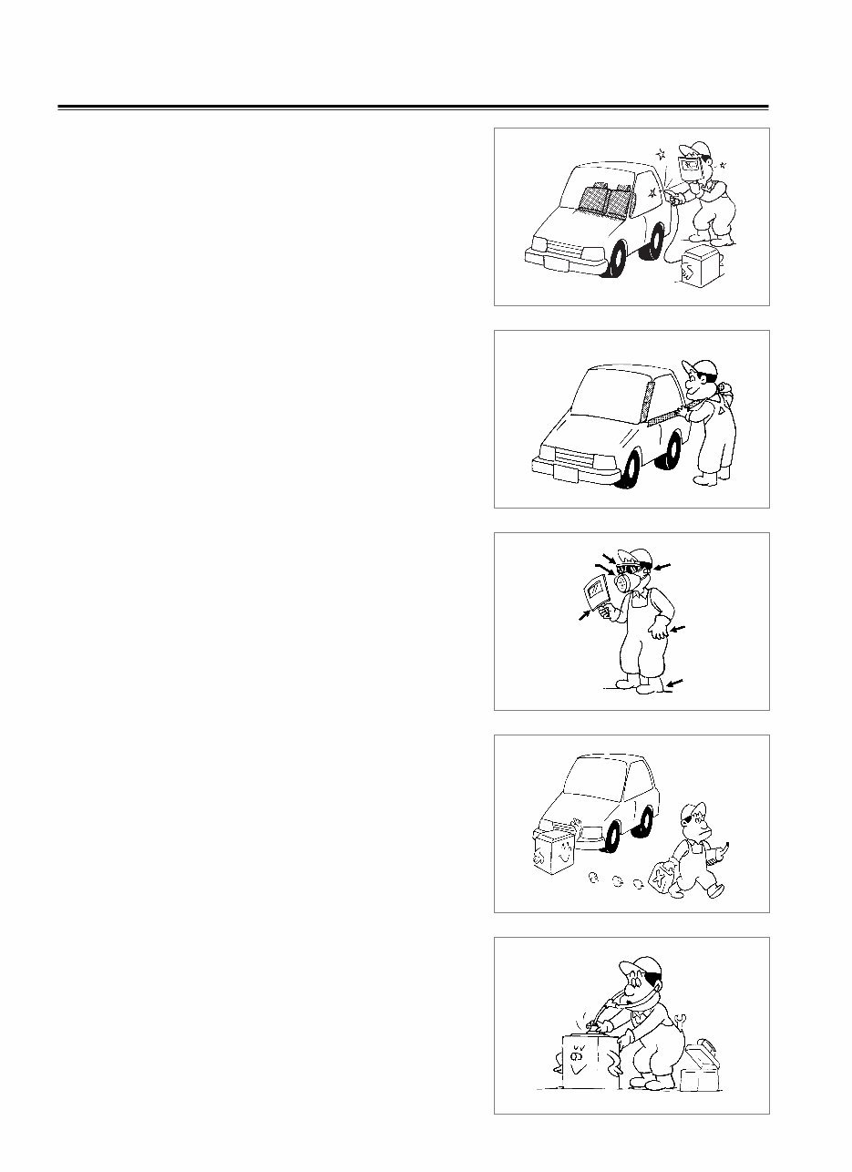 1997-2000 KIA CLARUS Body Service / Repair/ Workshop Manual ! 97 98 99 00 preview img 5