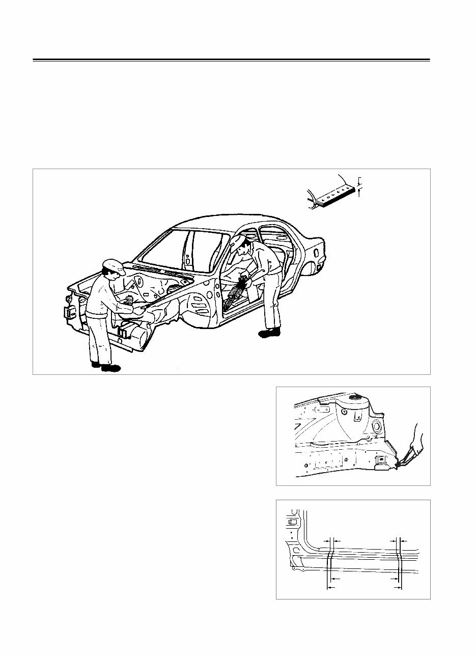 1997-2000 KIA CLARUS Body Service / Repair/ Workshop Manual ! 97 98 99 00 preview img 8
