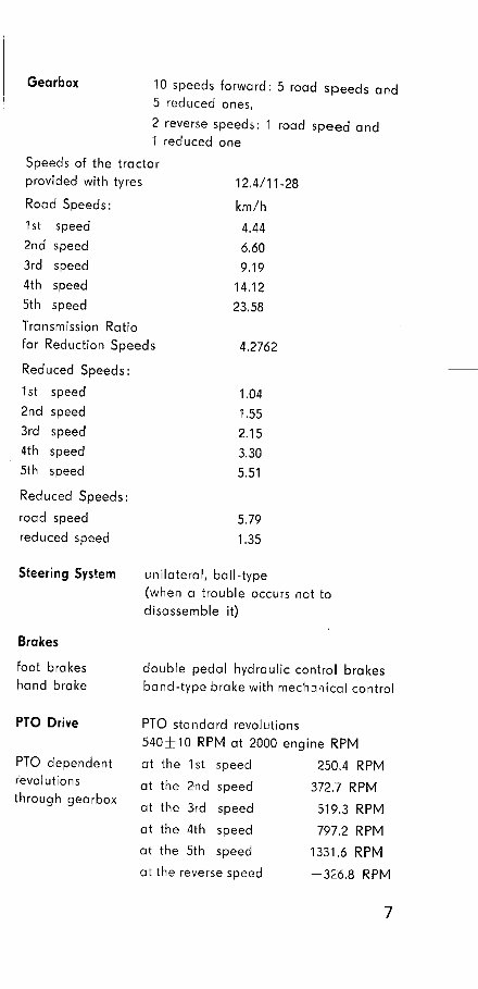 Zetor 4911 / 5911 / 5945 / 6911 / 6945 Tractor Operators Manual preview img 8