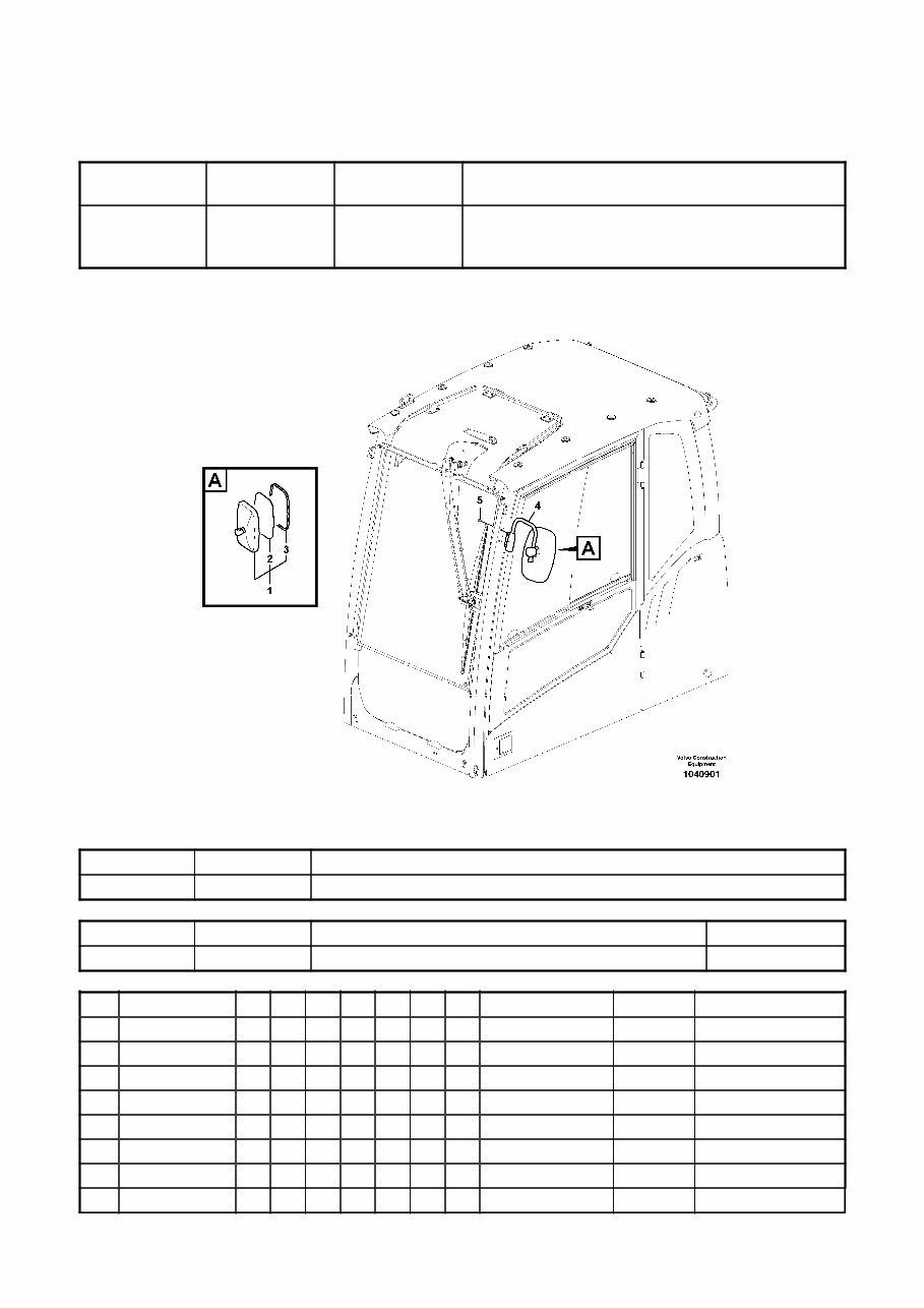 Volvo EC210B LC, EC210B LR, EC210B NC, EC210B NLC Excavator Service Parts Catalogue Manual INSTANT SN: 35001 and up, 7 preview img 3
