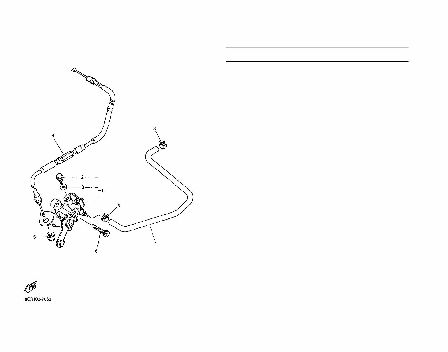 YAMAHA VMAX 500XTC 600XTC SNOWMOBILE Replacement Parts Manual 1997 preview img 10