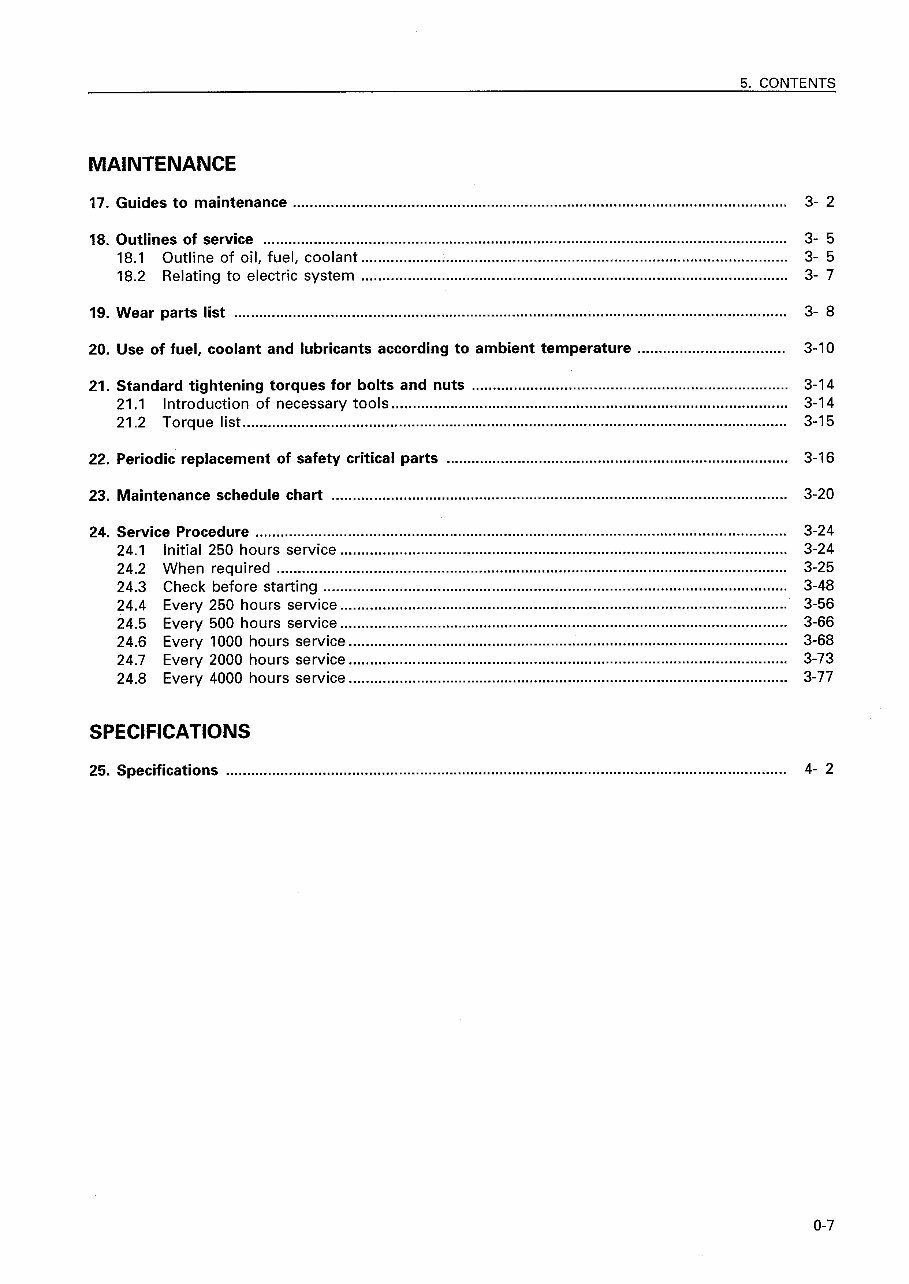 KOMATSU D155AX-3 BULLDOZER Operation & Maintenance Manual preview img 8