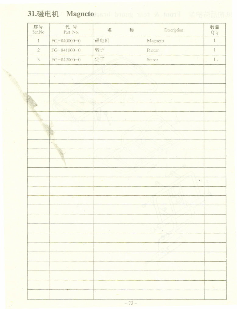 JINCHENG 250 MOUNTAIN LION ATV Parts Manual Catalog preview img 5
