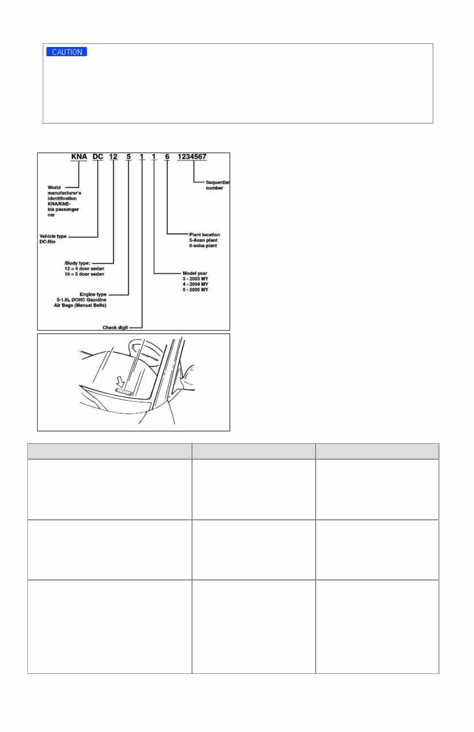 Kia Rio 2002 Workshop Service Manual preview img 10