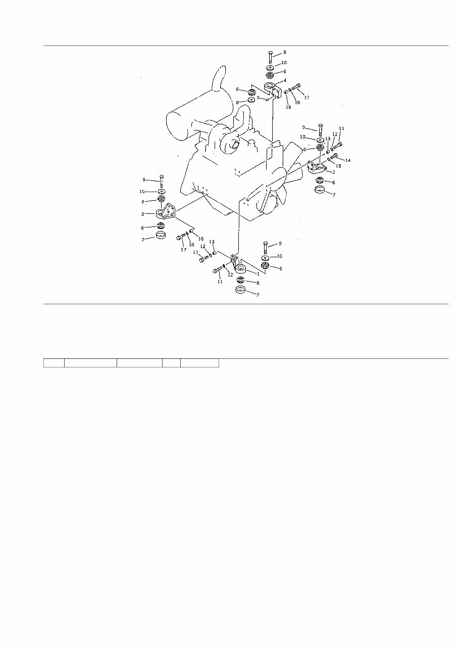 Komatsu PC100-5 Crawler Excavator Parts Catalogue Manual - SN 28001 and UP preview img 3
