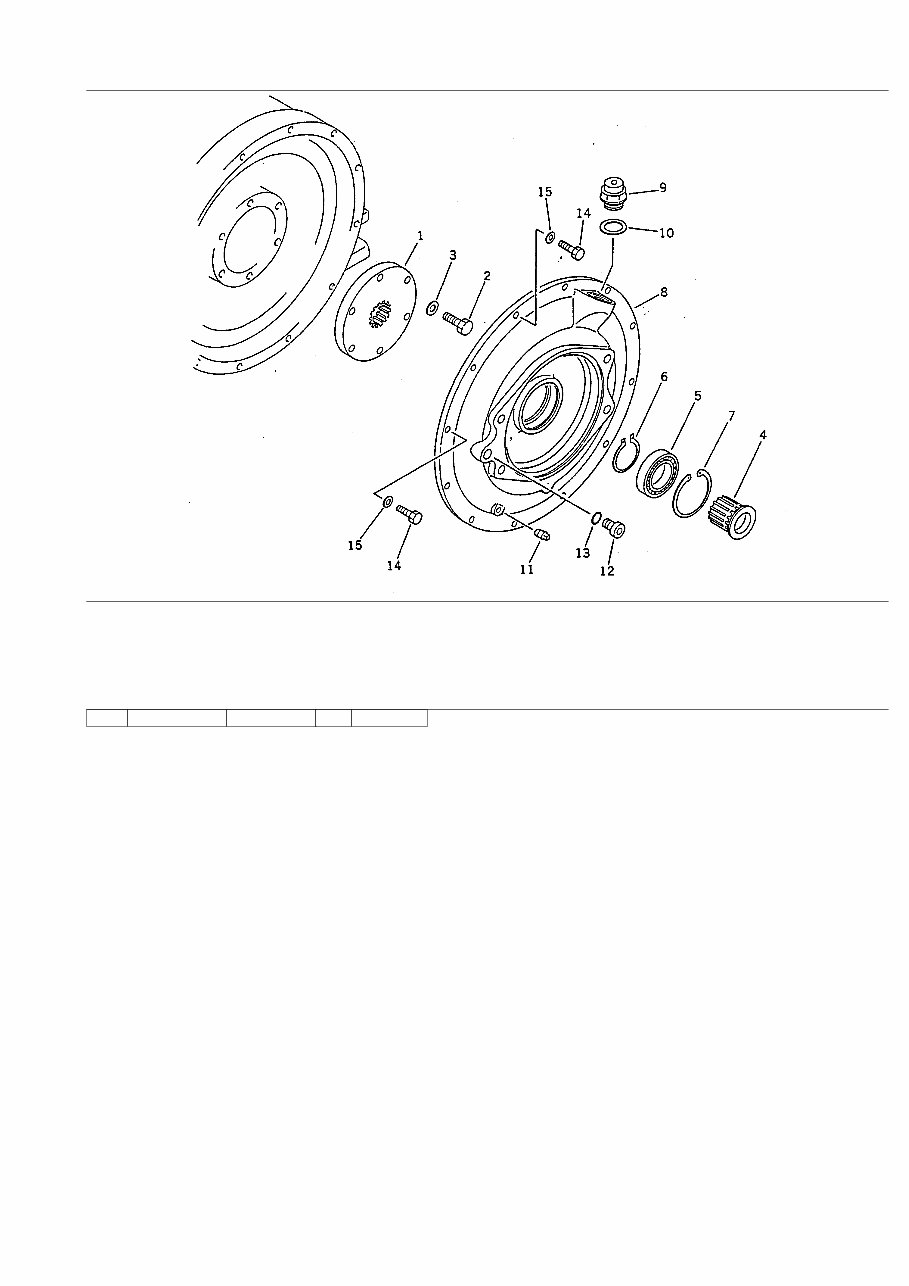 Komatsu PC100-5 Crawler Excavator Parts Catalogue Manual - SN 28001 and UP preview img 4