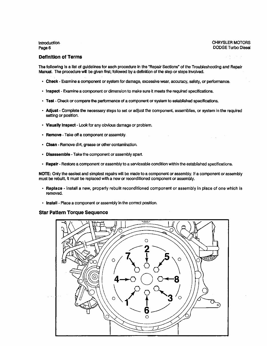 1989-1991 Dodge Ram W150 Truck Service & Repair Manual preview img 6