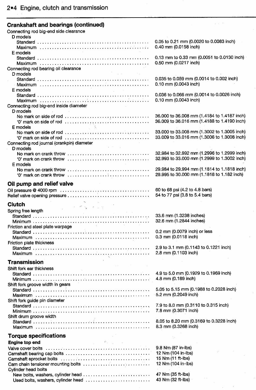 Kawasaki ZX600D ZX600E 1990-2000 Service Repair Manual preview img 4