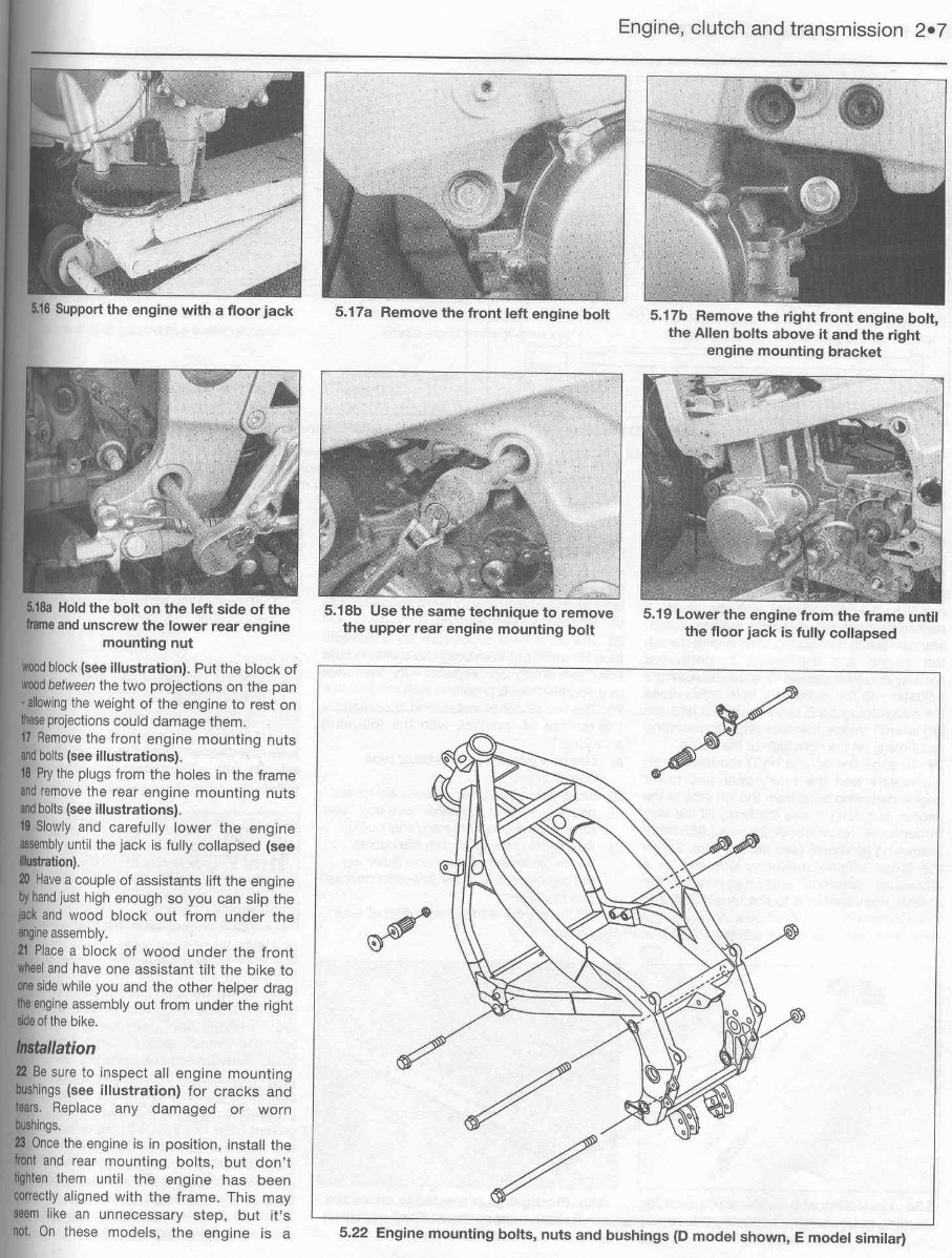 Kawasaki ZX600D ZX600E 1990-2000 Service Repair Manual preview img 7
