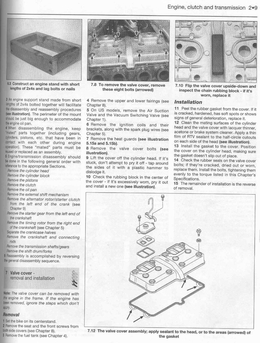 Kawasaki ZX600D ZX600E 1990-2000 Service Repair Manual preview img 9