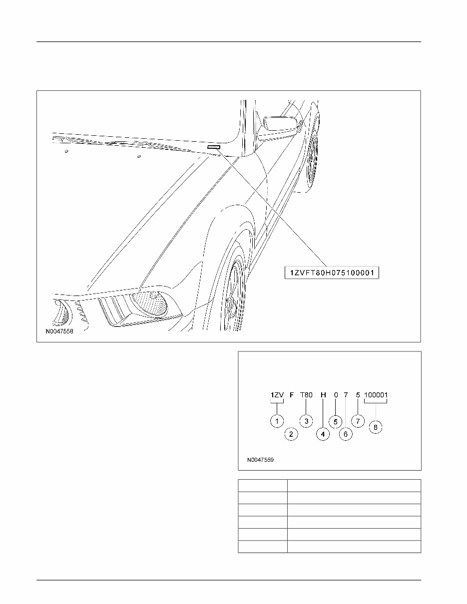 2005 Ford Mustang Service & Repair Manual preview img 2