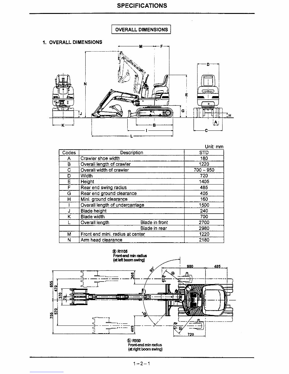 IHI 9NX Hydraulic Mini Excavator Service & Repair Workshop Manual preview img 6