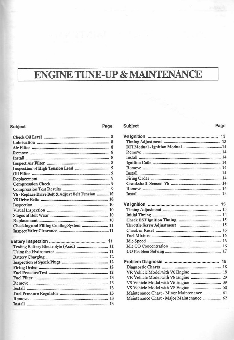 1993-1997 Holden Commodore / Lexcen VR & VS Series Service & Repair Manual preview img 4