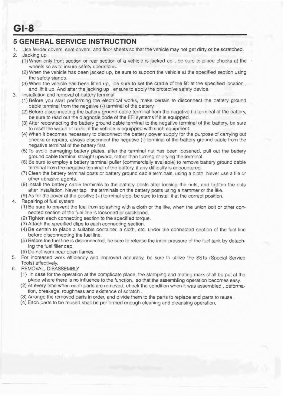 Daihatsu YRV (Young Recreational Vehicle) (Model M200) Workshop Service Repair Manual 2000-2005 (210MB, 900+ Pages, Searchable, preview img 10