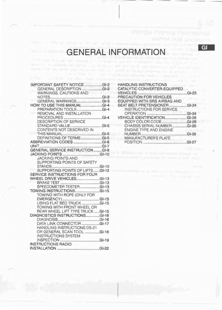 Daihatsu YRV (Young Recreational Vehicle) (Model M200) Workshop Service Repair Manual 2000-2005 (210MB, 900+ Pages, Searchable, preview img 3