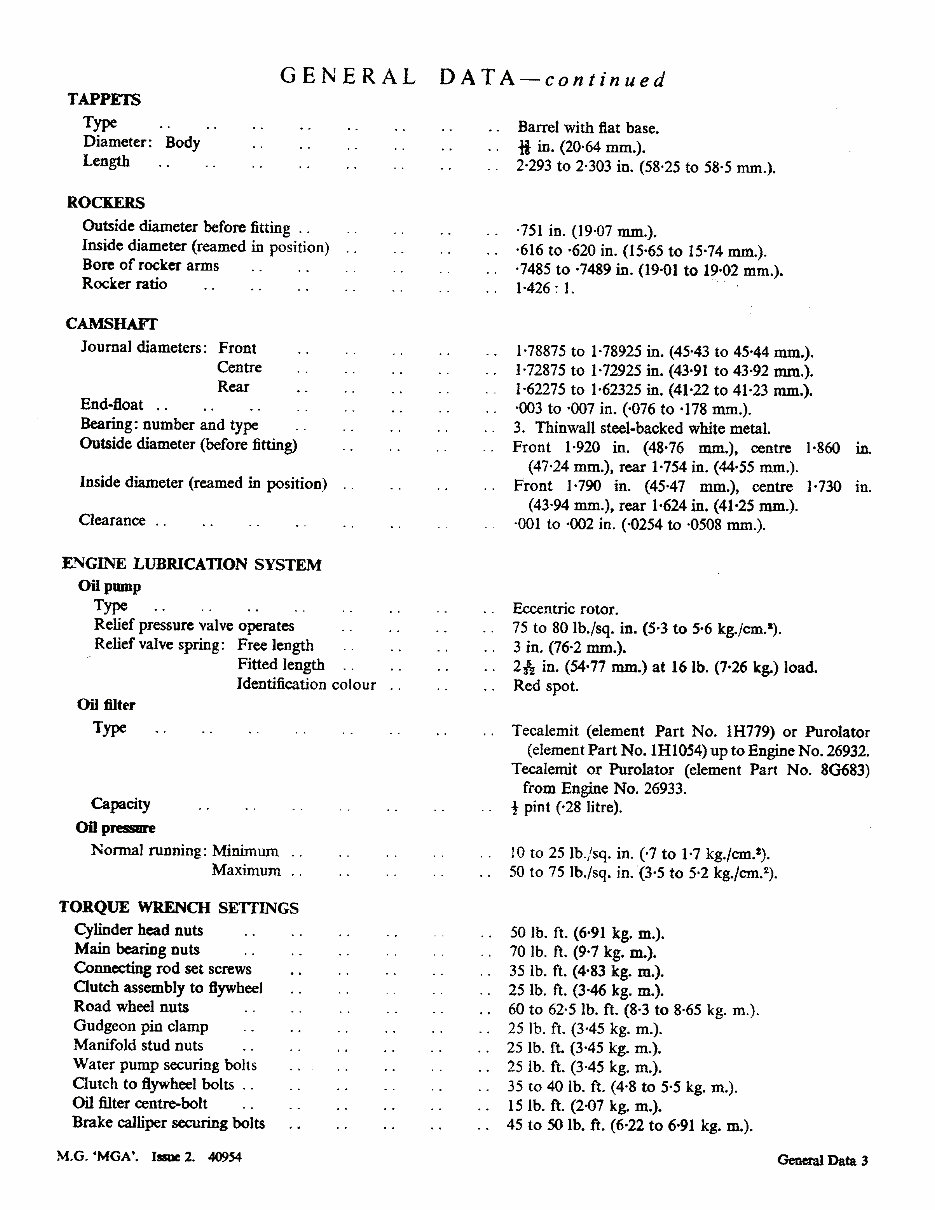 1955-1962 Morris Garage MGA 1500/1600 OEM Service & Repair Manual preview img 3