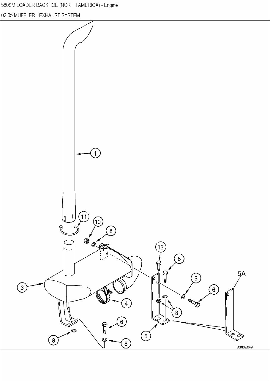 CASE 580 SUPER M Loader BACKHOE Parts Catalog Manual preview img 10