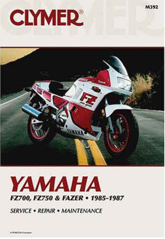1986-1987 Yamaha FZX700 FZX 700 Fazer 700 Motorcycle Service & Repair Manual preview img 1