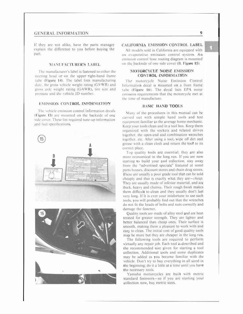 1986-1987 Yamaha FZX700 FZX 700 Fazer 700 Motorcycle Service & Repair Manual preview img 10