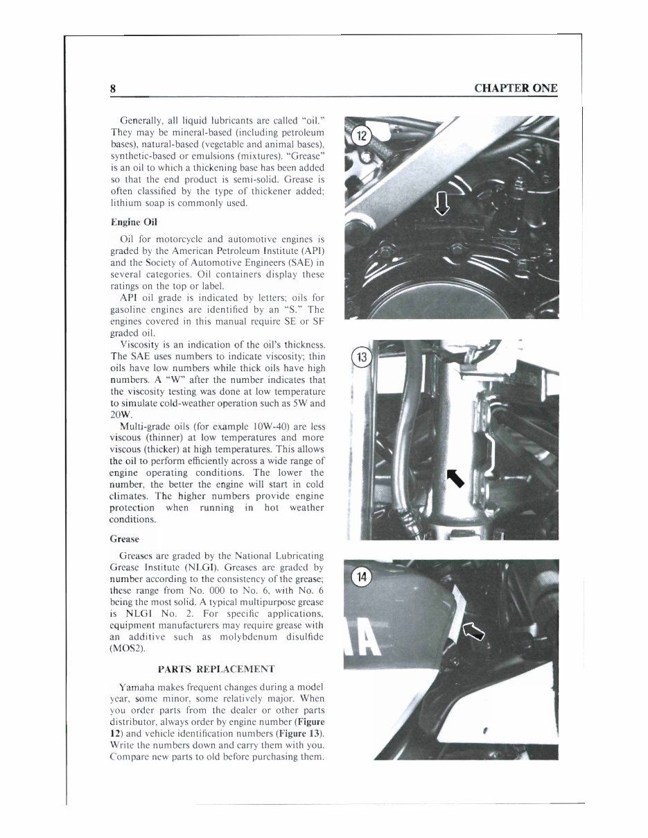 1986-1987 Yamaha FZX700 FZX 700 Fazer 700 Motorcycle Service & Repair Manual preview img 9