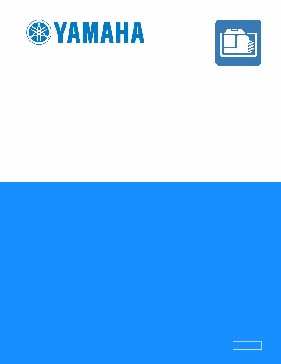 ALL Yamaha EF2800i Inverter Generator Service Repair Manual preview img 1