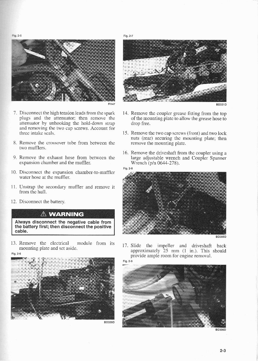 Arctic Cat Watercraft Tigershark T-1100-Li Service Manual Supplement preview img 9