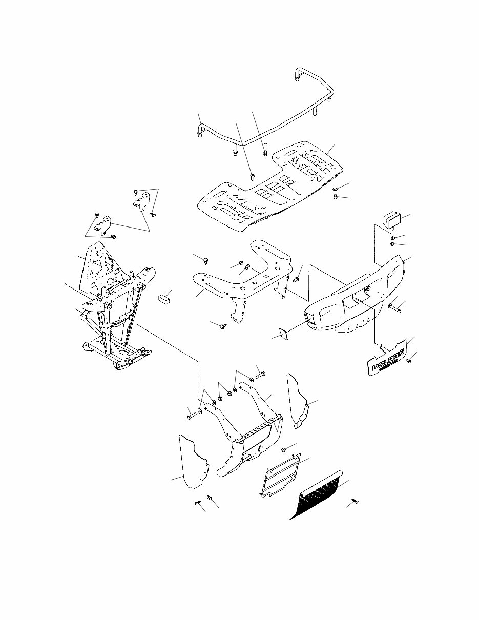 2004 POLARIS SPORTSMAN 500 HO ATV Parts CATALOG preview img 8