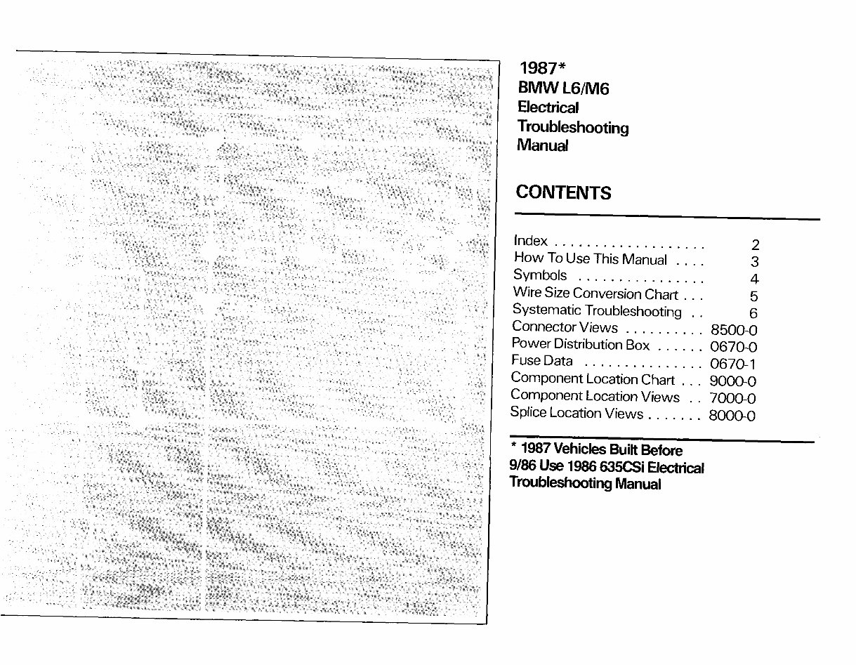 BMW Electronic Troubleshooting Manual E30 - E36 3 Series incl Z3 E31 8 Series preview img 3