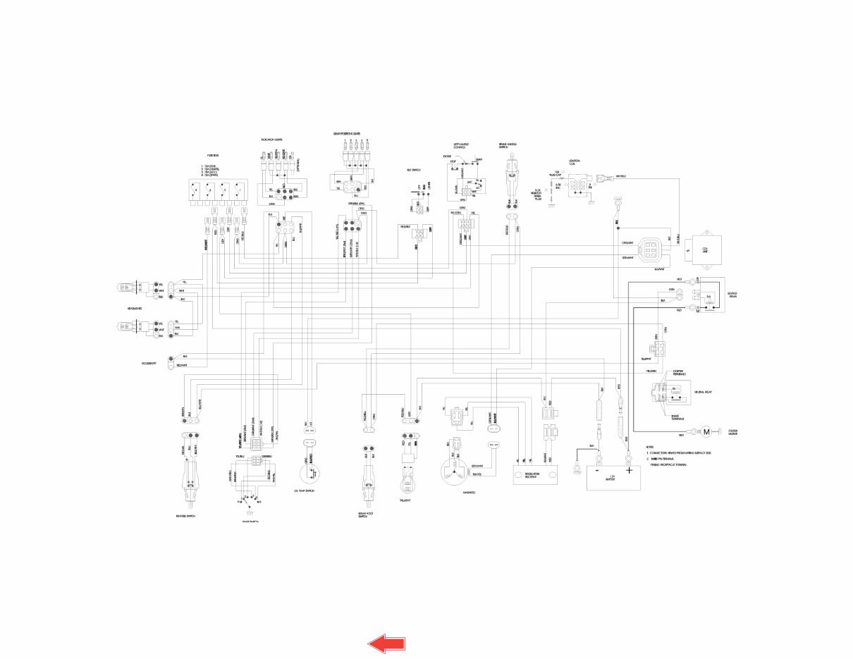 2000-2009 Arctic Cat ATV Wiring Diagrams Manual preview img 5