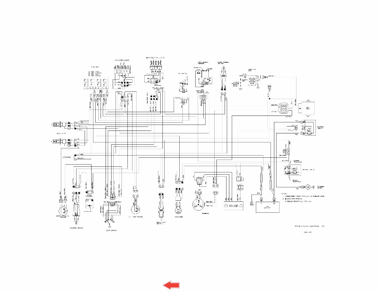 2000-2009 Arctic Cat ATV Wiring Diagrams Manual preview img 6