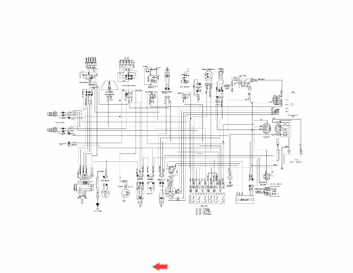 2000-2009 Arctic Cat ATV Wiring Diagrams Manual preview img 7