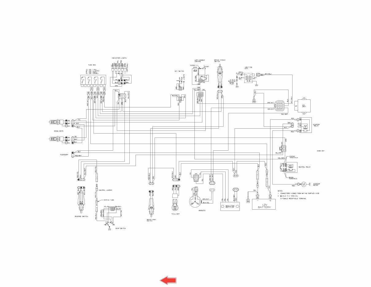 2000-2009 Arctic Cat ATV Wiring Diagrams Manual preview img 9