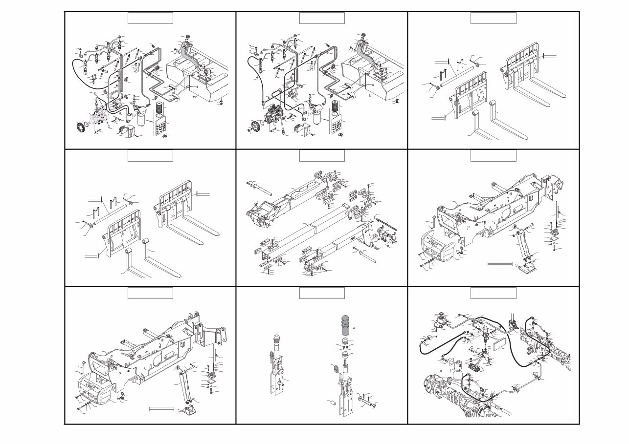 MANITOU MT Series Parts Part Manual With Exploded Views preview img 7