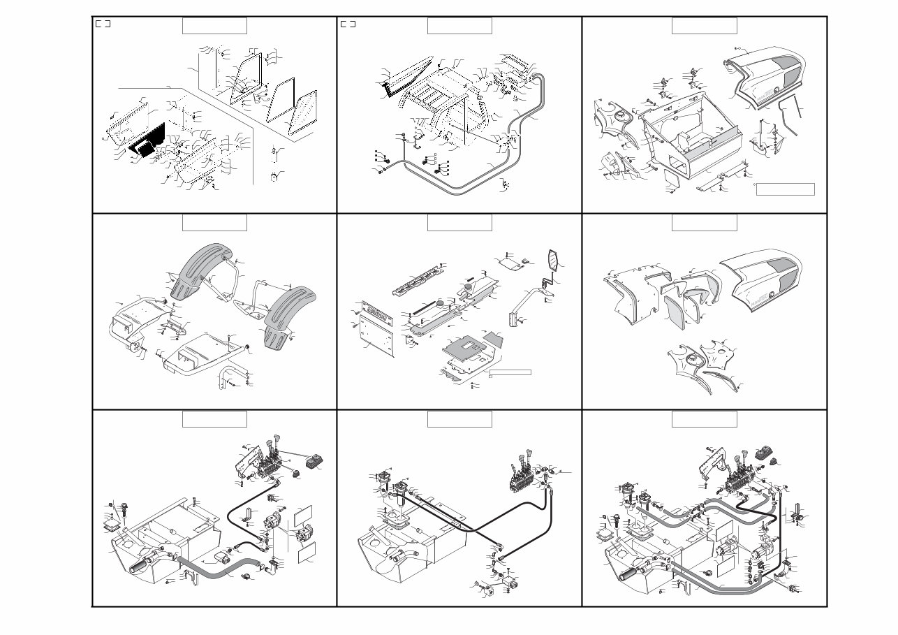 MANITOU MT Series Parts Part Manual With Exploded Views preview img 9