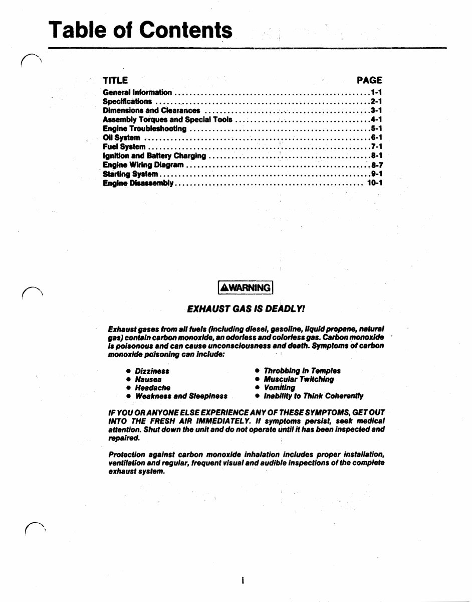 Onan Toro Power Plus P216 P218 P220 P224 Engine Service Repair Manual - preview img 5