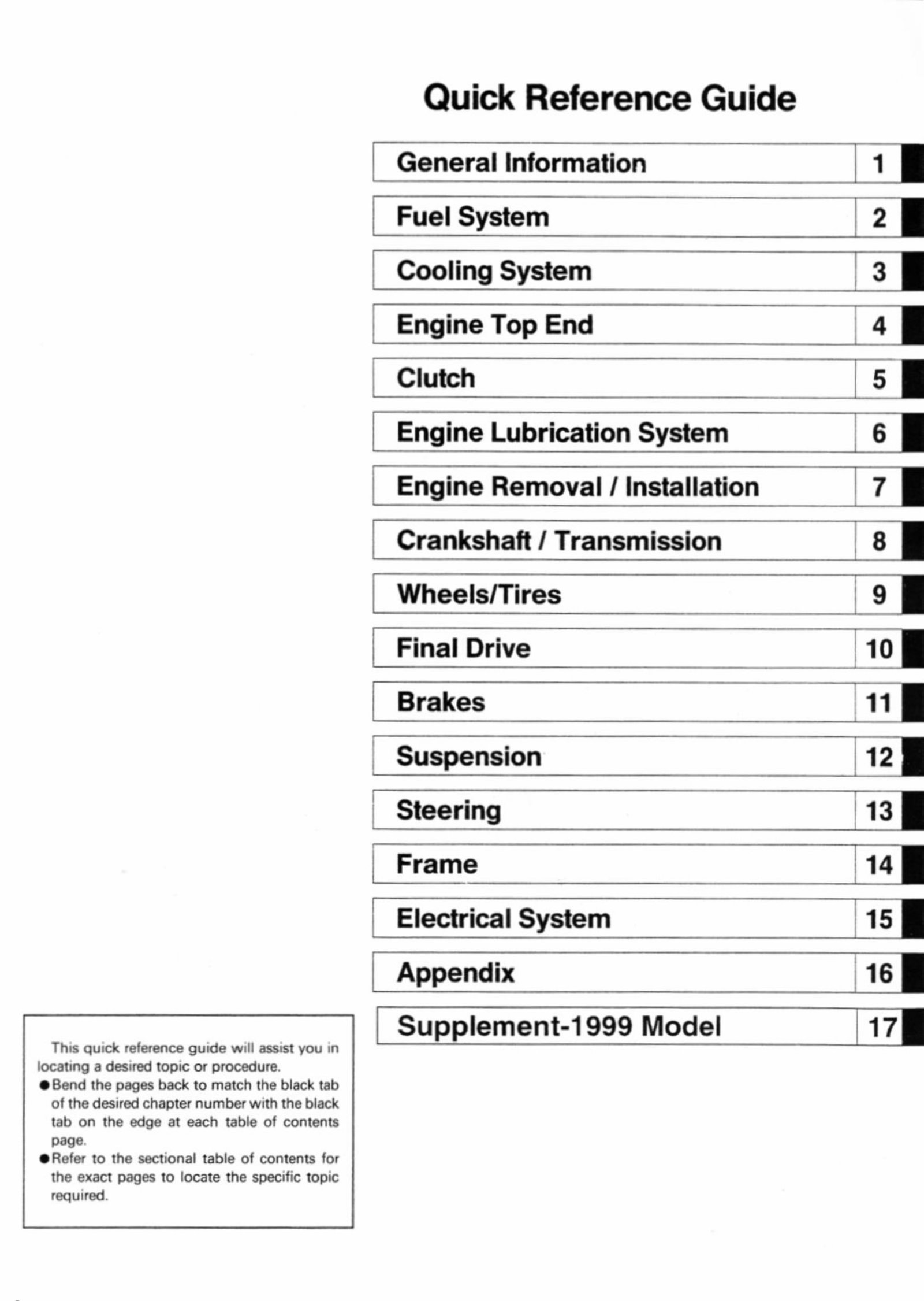 1991-2000 Kawasaki ZXR 400 Workshop Repair manual preview img 2